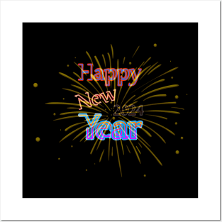 Happy new year Posters and Art